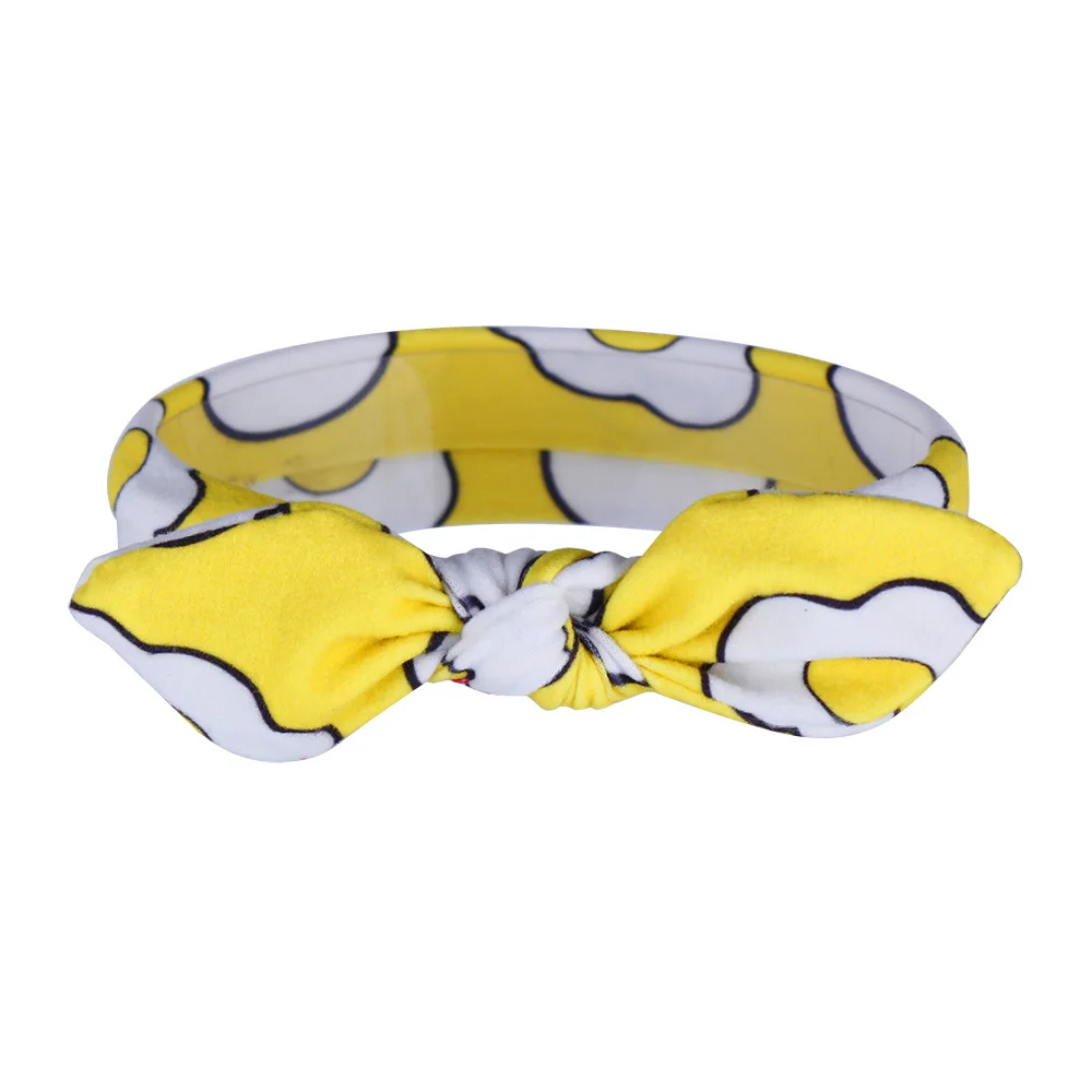 Новинка 2017 бант для волос девочек детские повязки на голову с кроличьими ушками