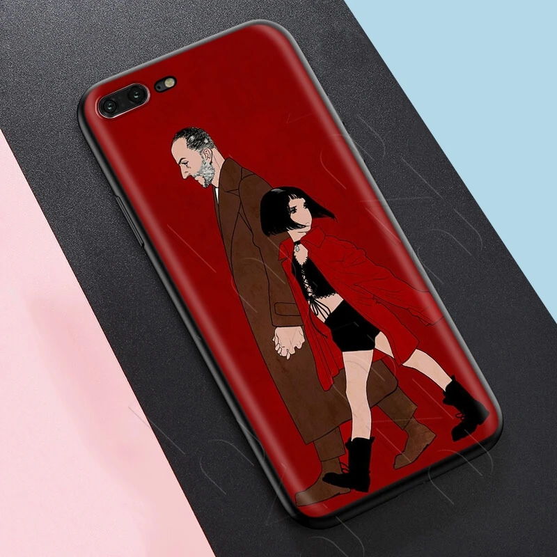 Чехол Lavaza Leon Matilda Natalie Portman для iPhone 11 Pro XS Max XR X 8 7 6 6S Plus 5 5s se |