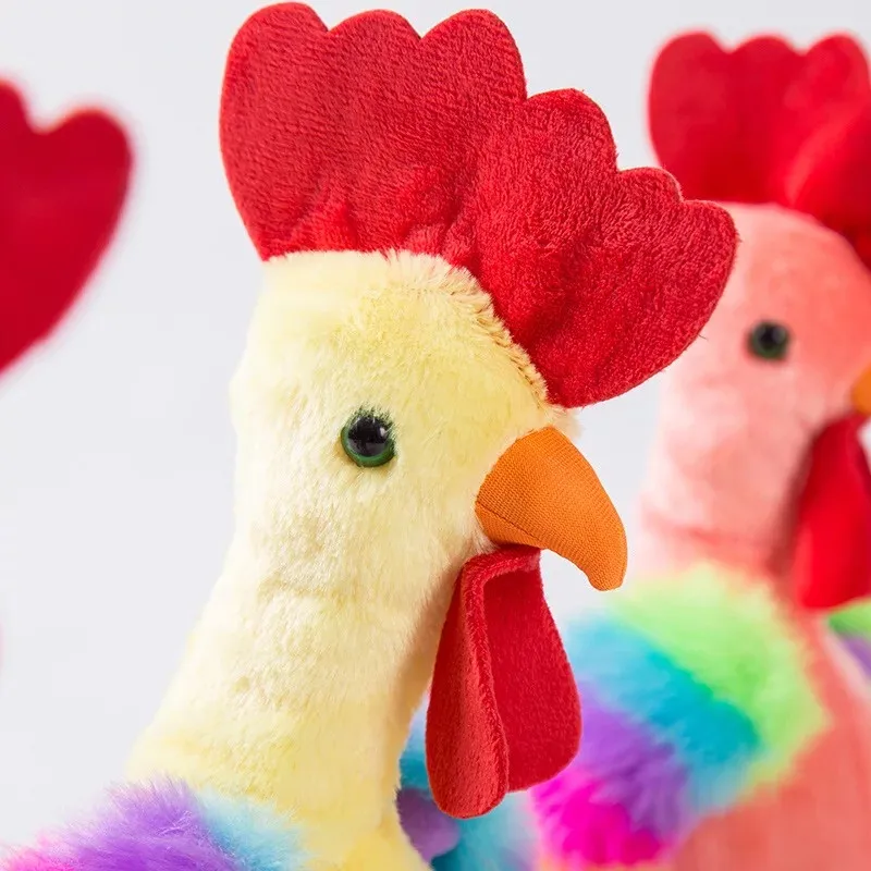 

Electric Chicken Plush Toy Sing Dancing Interactive Stuffed Animal Funny Chicken Plush Toys Birthday Gifts For Baby and Children