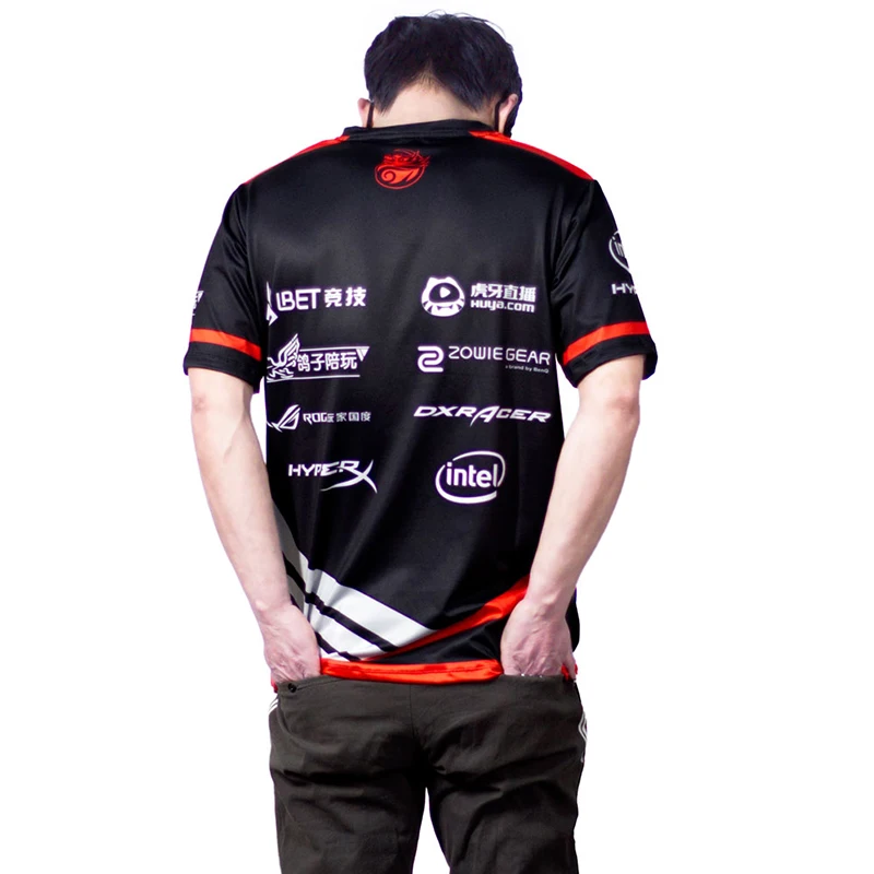 Высокое качество, 1:1 TYLOO, на заказ, ID футболка, футболка для фанатов, для мужчин и женщин, с круглым вырезом, футболки с коротким рукавом, на заказ, футболка, Homme
