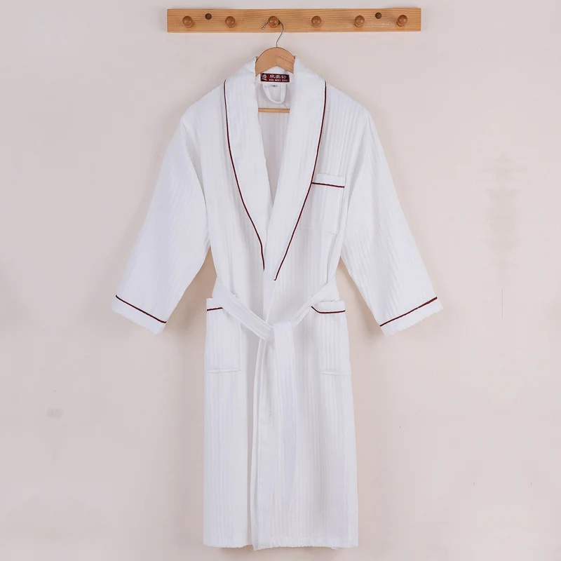 Мужской банный халат хлопковый брендовая Пижама хлопковые махровые полотенца
