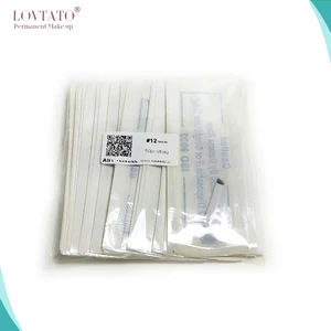 Иглы для микроблейдинга, для перманентного макияжа, 50 шт.