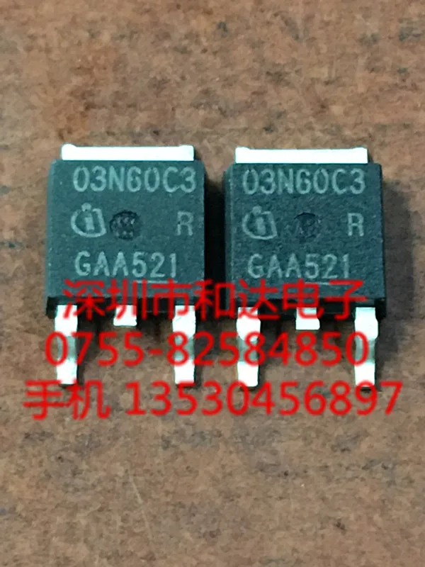 Новые и оригинальные 03N60C3 SPD03N60C3 TO 252 Горячие продажи интегральных схем|integrated