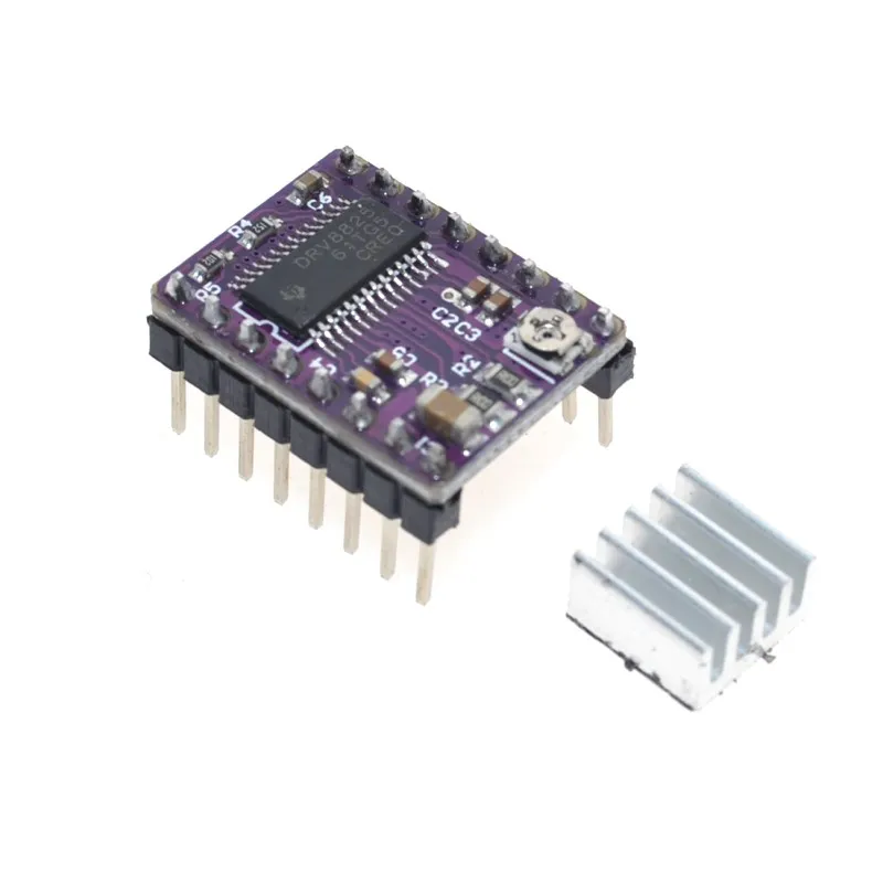 Запчасти для 3D принтера 1 шт. Stepstick Drv8825 Драйвер шагового двигателя Reprap 4 PCB плата +