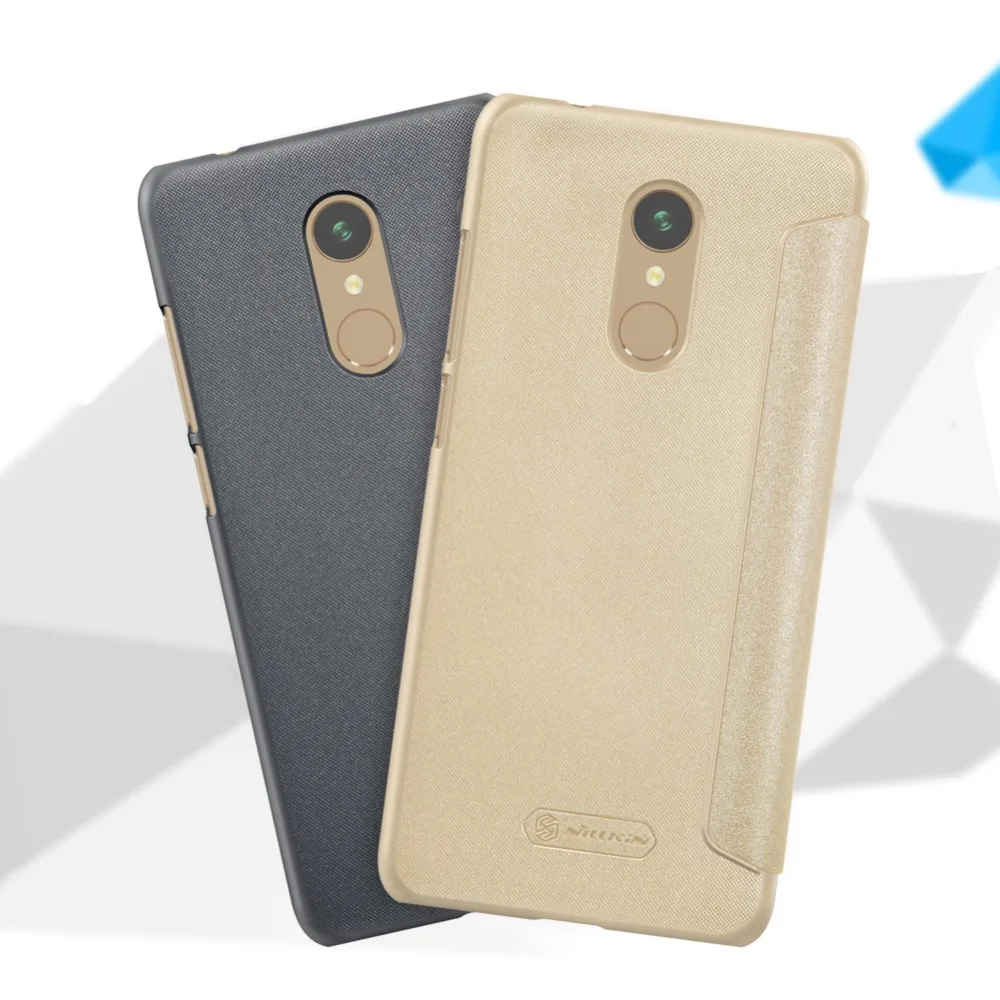 Nillkin PC кожаный чехол для Xiaomi Redmi 5 Чехол ударопрочность незаполненных охлаждающей