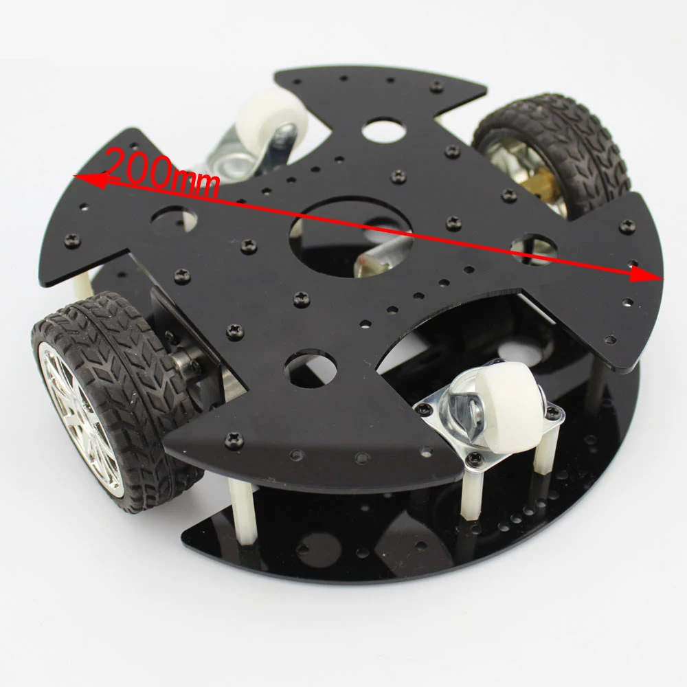 Робот JMT 2WD 37B280 с двумя приводами 37 ГБ 200 мм|diy toy|diy robottechnology toys |
