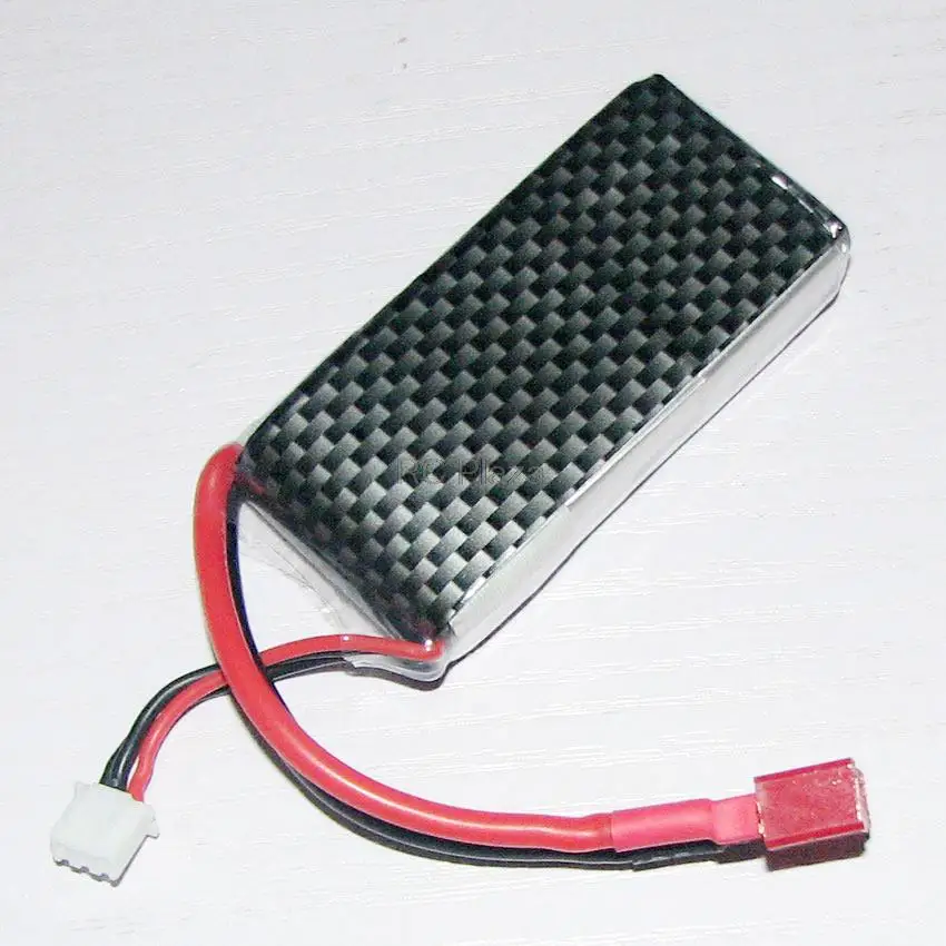 7 4 V/2 S 1300mAh 20C LiPo батарея T-plug Burst 40C RC модель самолета вертолета Lipolymer power | Игрушки и