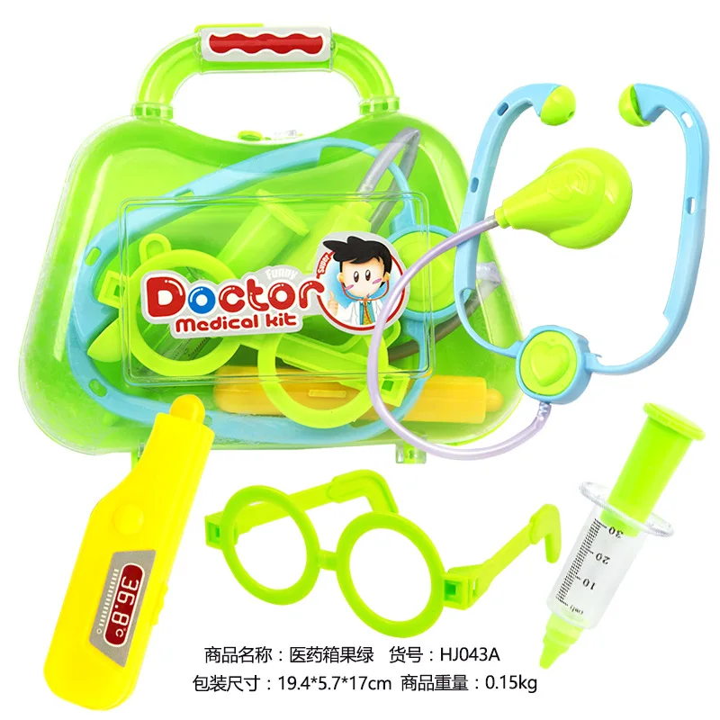 FRMXK Baby Doctor Medical Game Play Carry Set Case Education Role Toy Simulation Dentist Toolbox Kit Gift | Игрушки и хобби