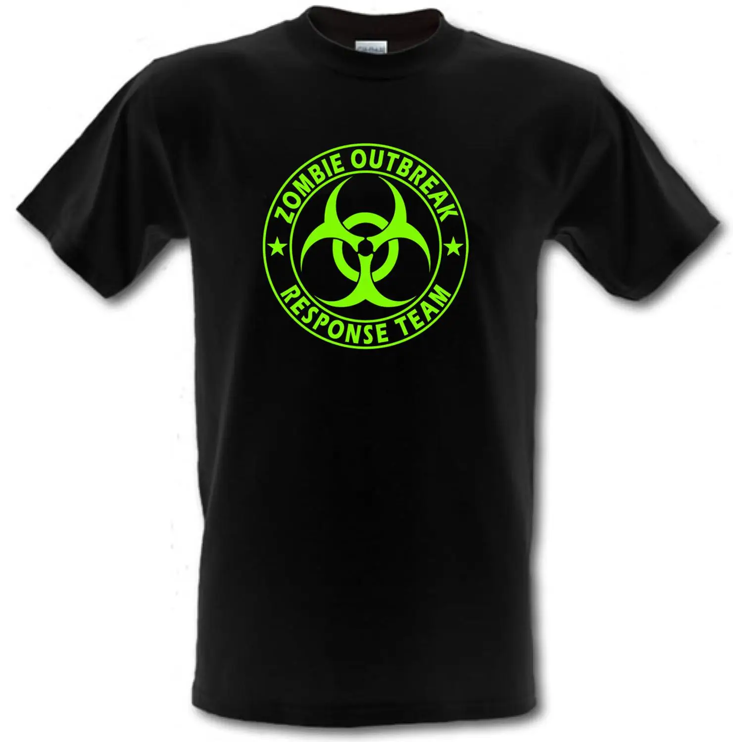 

Zombie Outbreak Response Team Funny Horror Cotton T-Shirt 100% Cotton Short Sleeve O-Neck Tops Tee Shirts Hip Hop T shirts