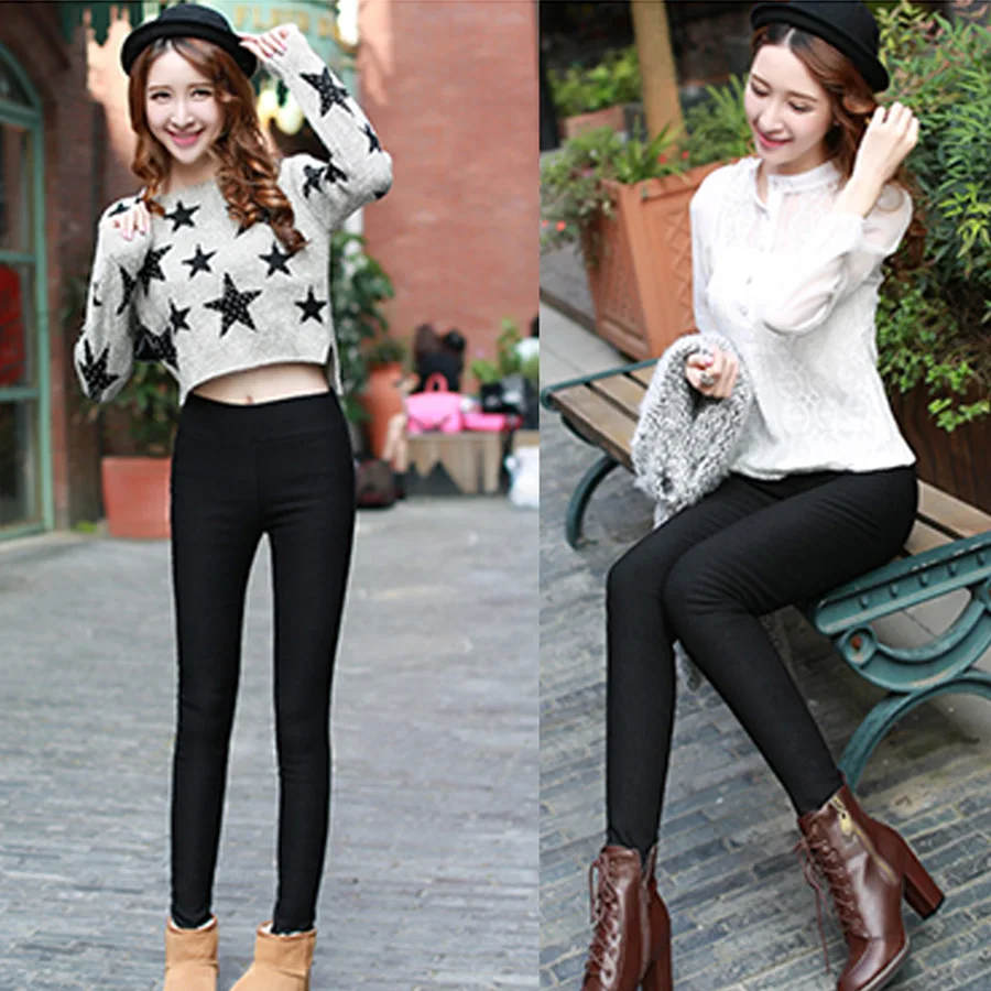 Черные/темно-синие/винно-красные цвета S-XXL женские осенне-зимние