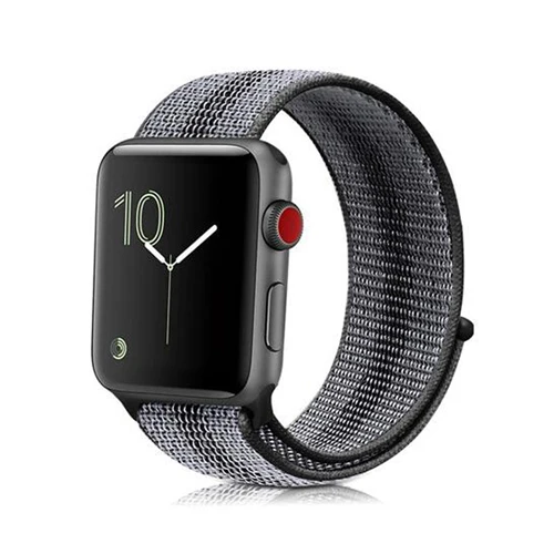 41 Ремешок для спортивных часов для apple watch, ремешок 42 мм, 38 мм, версия apple watch 5/4/3/2/1 наручных часов iwatch, ремешок 44 мм 40 мм двухслойный нейлоновый переплет ремешок для часов - Цвет ремешка: 41