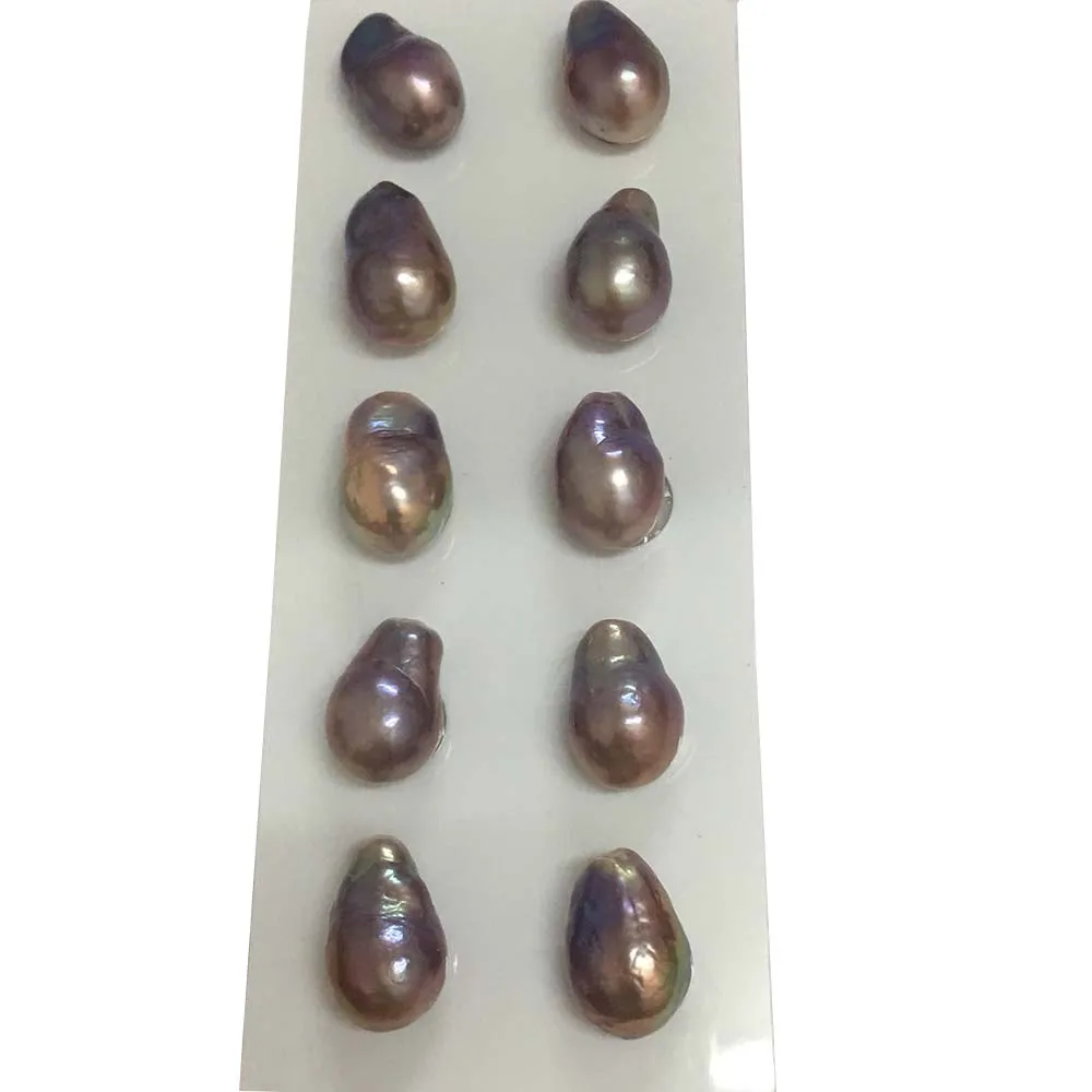 Высококачественные серьги в паре 2 шт./лот жемчужные бусы кеши барочный жемчуг 100%