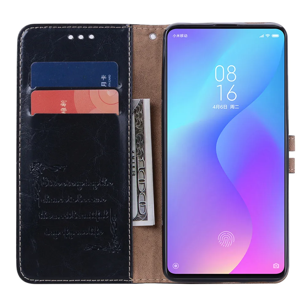 Чехол-Кошелек с откидной крышкой для xiaomi Redmi Note 7 K20 Pro роскошный кожаный чехол xioami