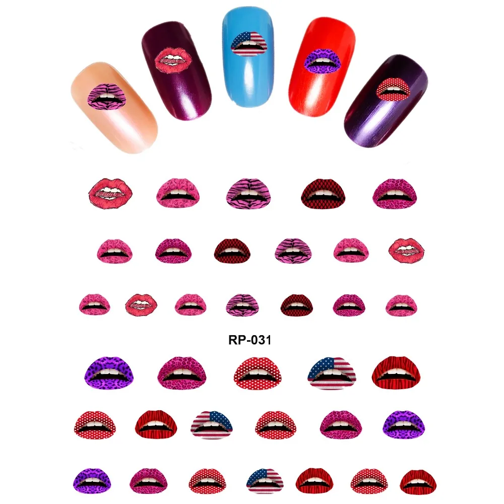 Переводная наклейка для ногтей слайдер День святого Валентина|nail sticker|nail artwater decals