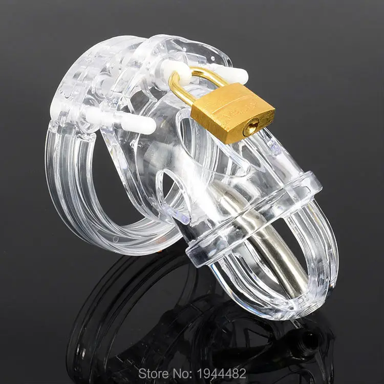 Пластиковый мужской замок верности Устройство с уретральным катетером 8 мм Пояс