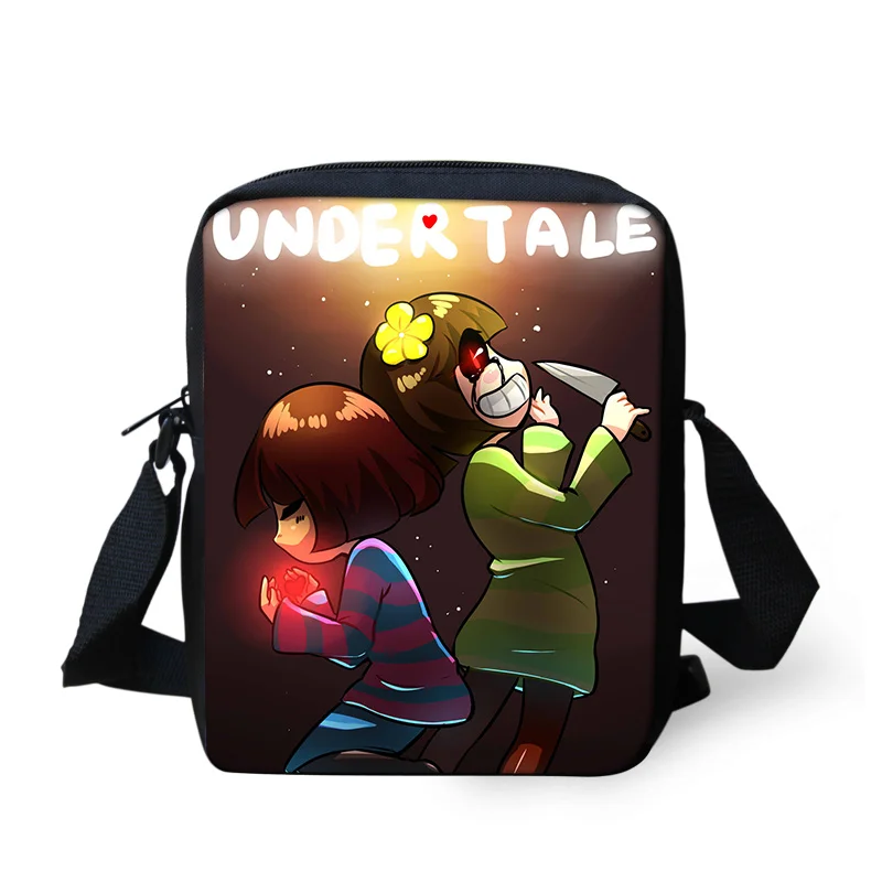 LMYW214 Undertale школьный портфель с рисунком Сумки Курьерские сумки мини-сумка через плечо рюкзак школьный Повседневная сумка на ремне Повседневная сумочка - Цвет: LMYW214