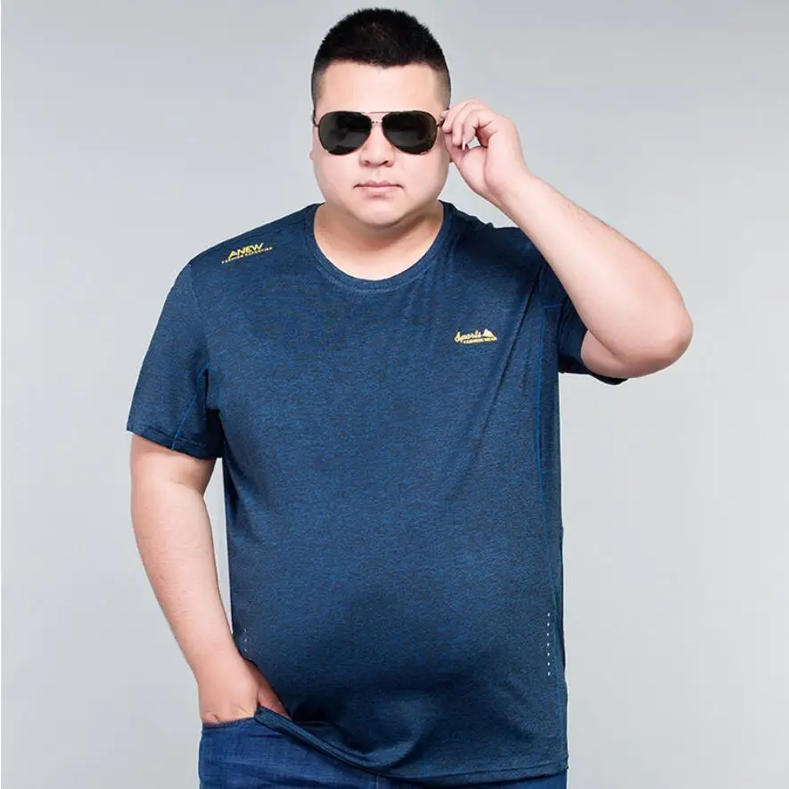 Новый Плюс Размер 8XL 7XL 6XL 5XL 4XL футболки Мужская компрессионная футболка ММА