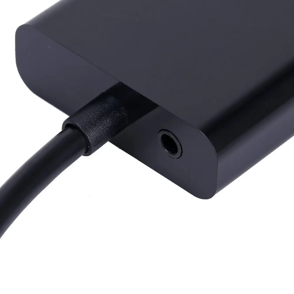 AAAE Топ HDMI к VGA видео адаптер кабель конвертер до 1080P цифровой аналоговый ПК HDTV dvd