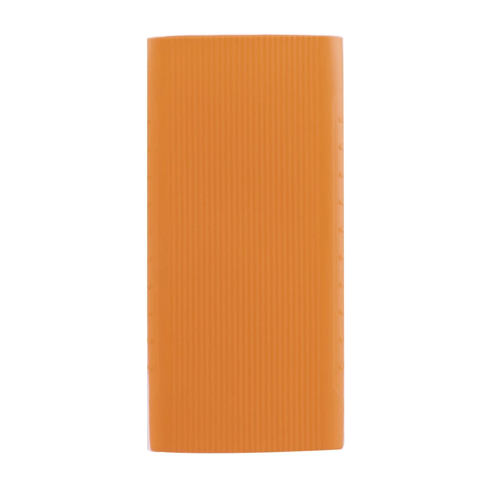 Orange Новинка 1 шт силиконовый чехол для внешнего аккумулятора 10000 мАч для xiaomi модель PLM09ZM - Цвет: Orange