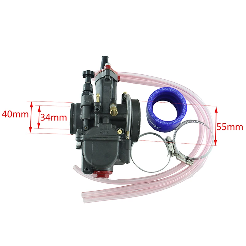 Motcross карбюратор PKW34 34 мм ручной дроссель Zongshen 250cc NC250|parts carburetor|carburetor manualcarburetor 34mm |