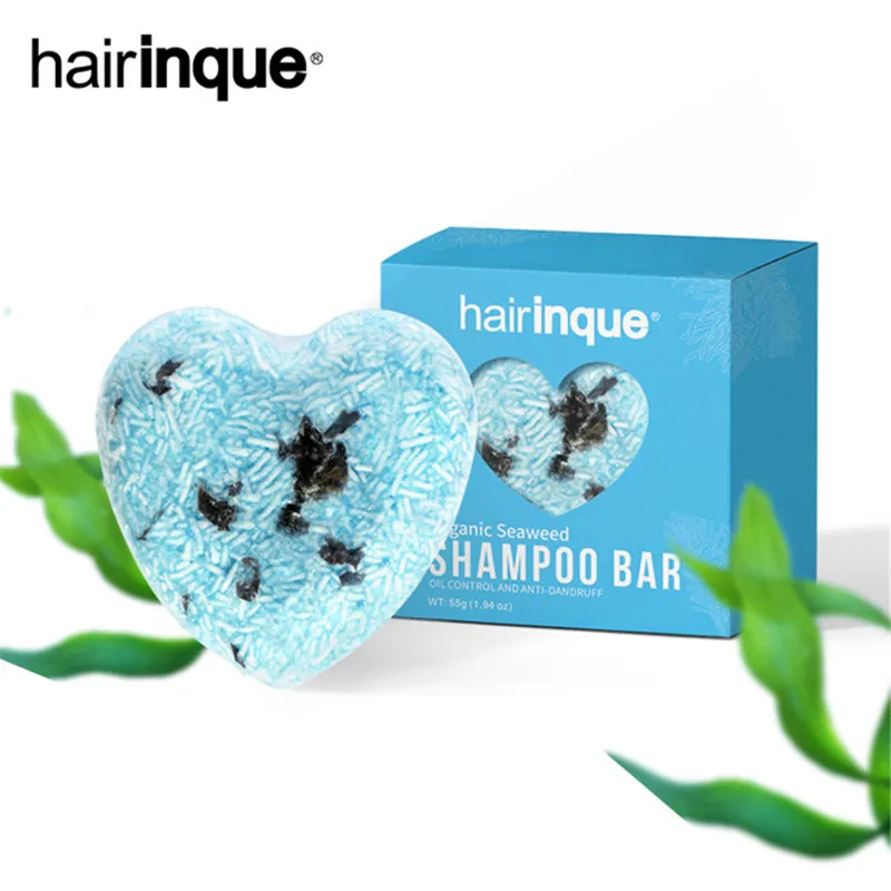 

Hairinque натуральные органические водоросли ручной работы Шампунь Бар ручная работа холодная обработка мыло глубокое очищение Уход за волоса...