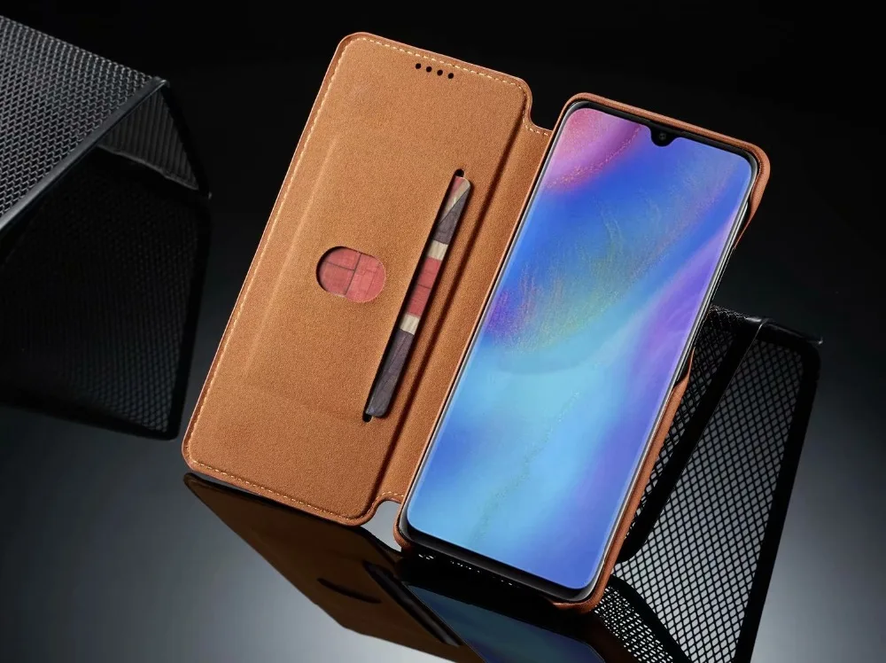 Роскошный кожаный магнитный флип-чехол для huawei p30 lite, чехол-кошелек со слотом для карт, подставка, чехол-книжка для huawei p20 p30 pro, чехол