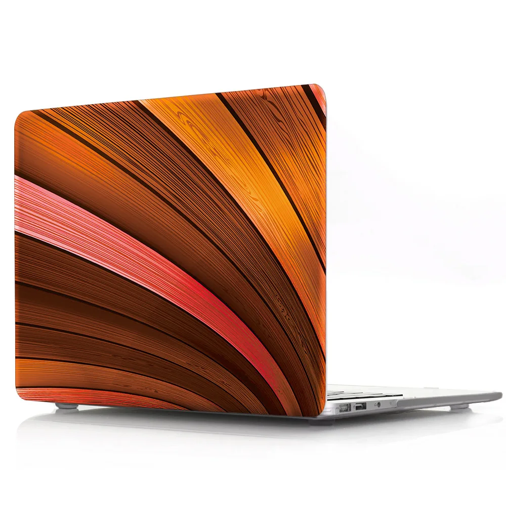 Модный чехол под дерево для ноутбука Macbook Air Pro 11 12 13 15 Retina защитный новая сумка 3 4 |