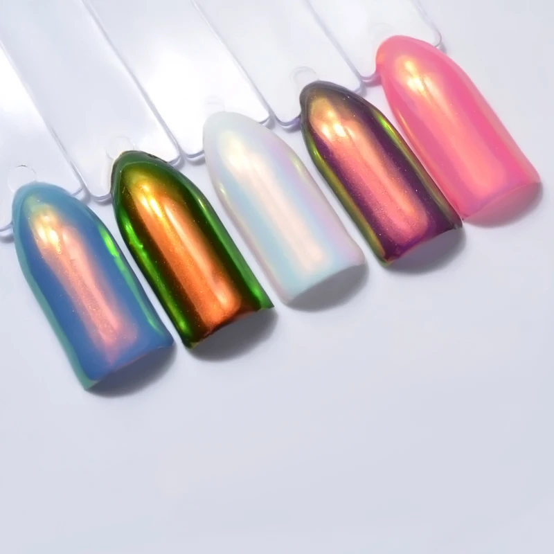 1 коробка Аврора Единорог порошок Русалка неоновый дизайн для ногтей