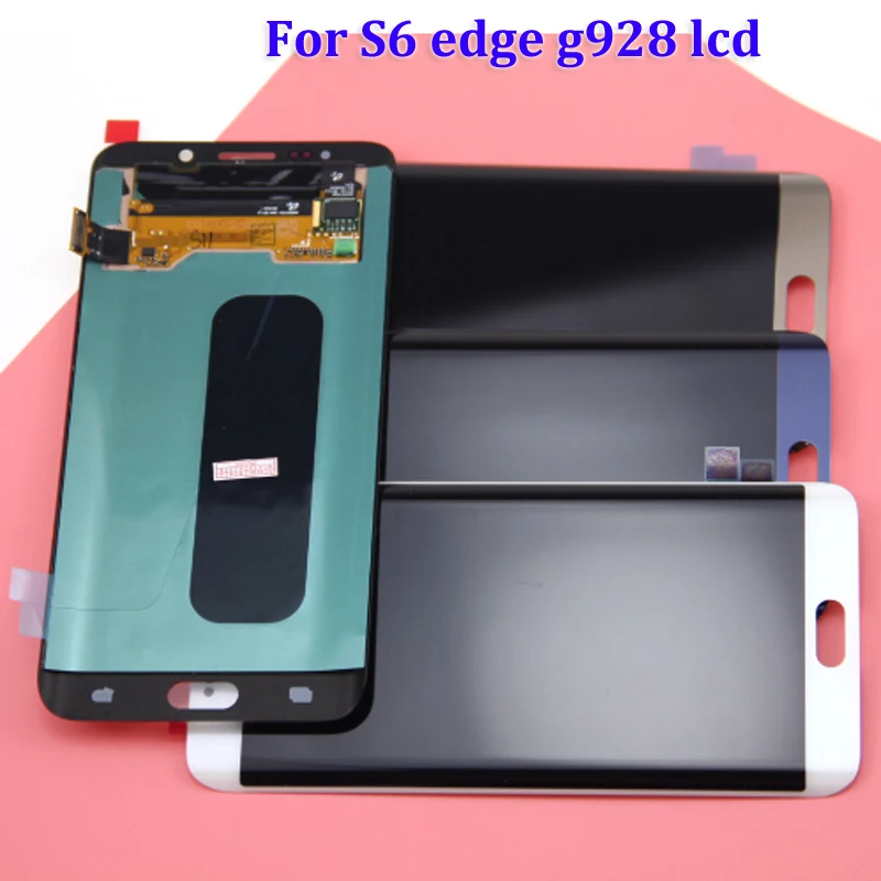 GradeGrade lcd для samsung S6 Edge Plus ЖК дисплей с сенсорным экраном дигитайзер сборка G928 G928F