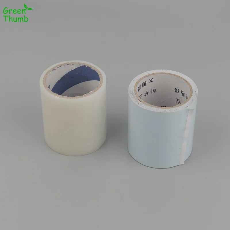 10 шт. 5 м тепличной пленки ремкомплектом высокое качество синий/Clear