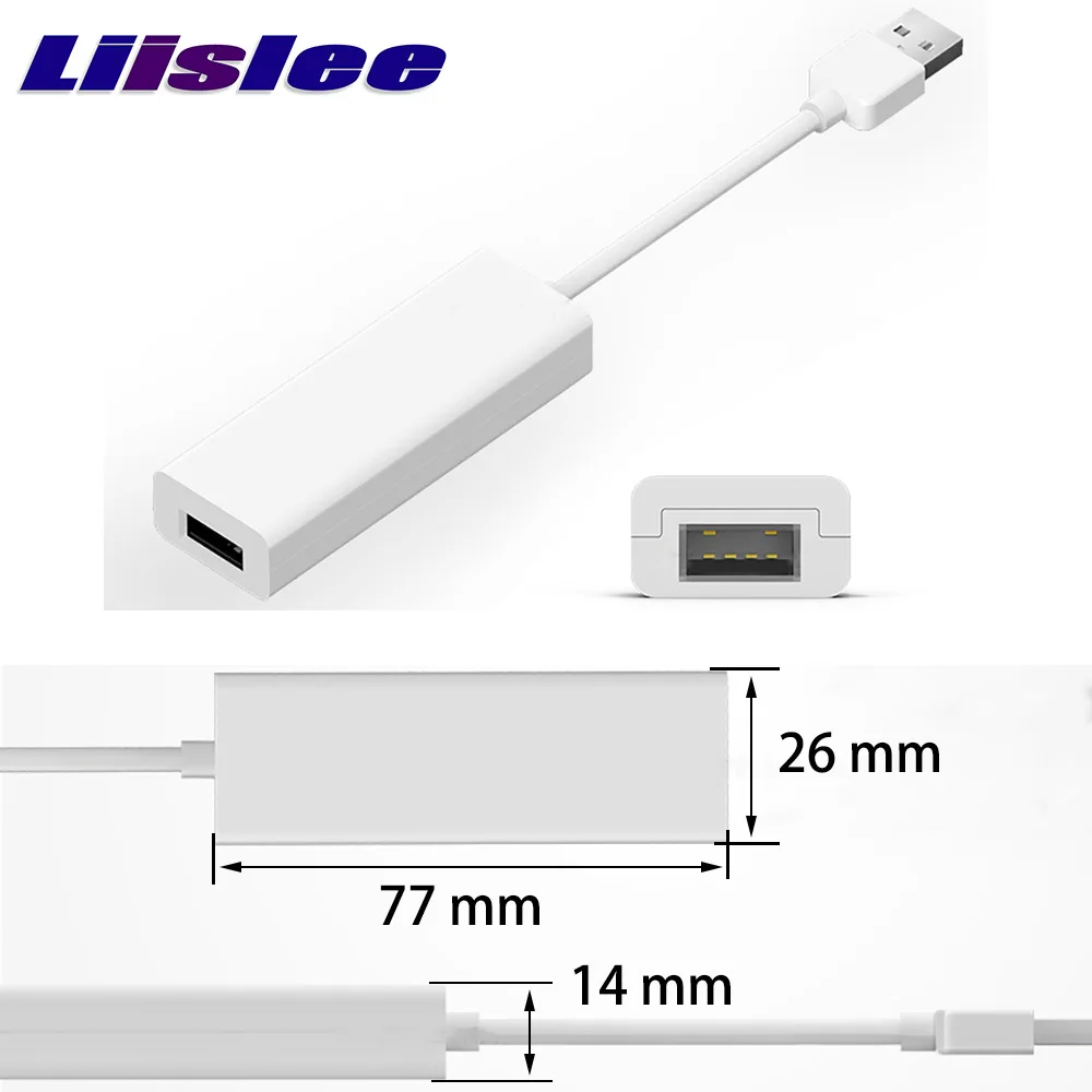 Liislee CarPlay адаптер Коробка USB ссылка на сенсорный экран управление телефон