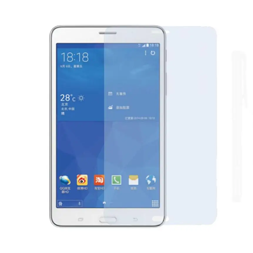 Высококачественная Защитная пленка для экрана Samsung Galaxy Tab3 7 дюймов T110 + стилус