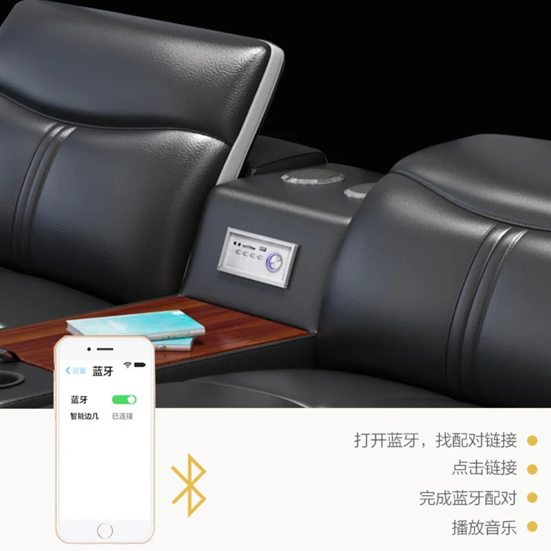 Угловой диван для гостиной диваны из натуральной кожи салонов пышный asiento muebles de