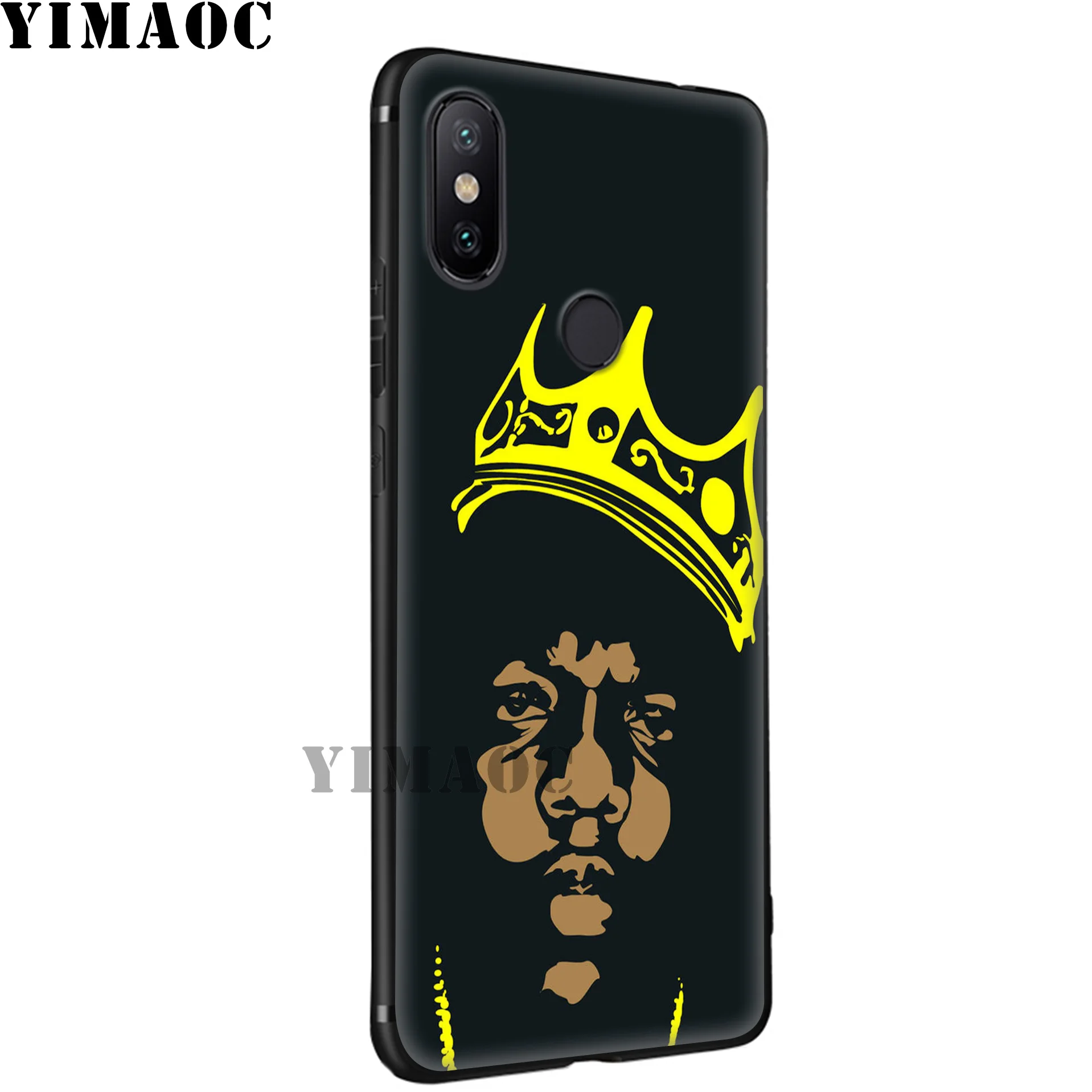YIMAOC Swag The Notorious B.I.G Soft Silicone Case for Xiaomi Redmi 7A Note 7 6 6A 5 4 4X 4A 5A S2 Plus K20 Pro Lite |
