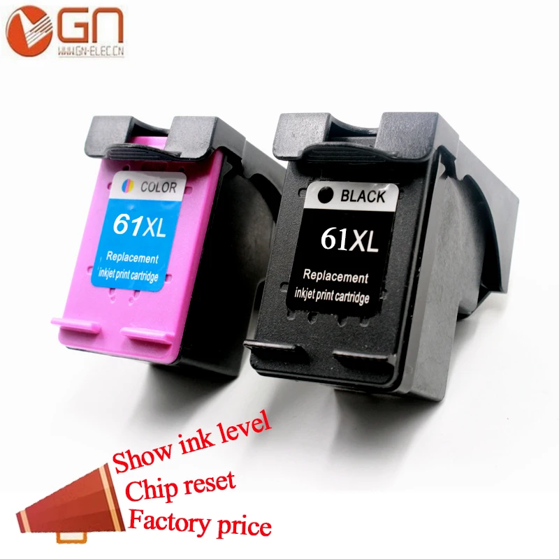 GN 61XL для HP 61xl фотосессия OFFICEJET 2620 2621 4630 4632 4634 4635 DESKJET 1000 1010 1050 принтер|deskjet 1050|ink