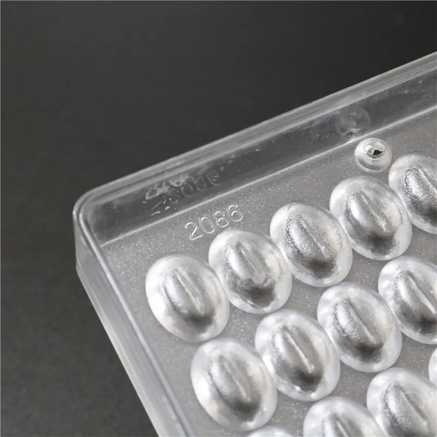 Форма для шоколада из поликарбоната в форме бобы 1 шт.|polycarbonate chocolate bar mold|polycarbonate