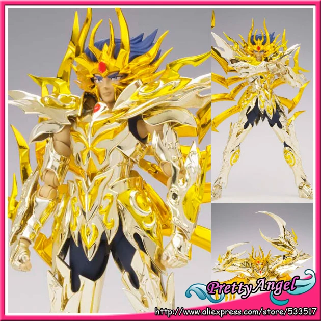 Оригинальный Bandai Tamashii сказочный миф о Святой одежде экшн фигурка души золота