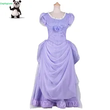 CosplayLove The Nutcracker And The Four Realms Movie Clara Purple Princess Dress Cosplay Costume Military Uniform For Halloween
