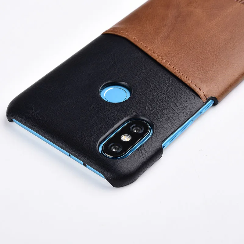Kezihome для Xiaomi MI MAX 3 100% Оригинальный чехол из натуральной кожи Offical Cover MAX3 coque Back cover