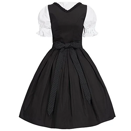 Немецкие дамы пиво горничной Dirndl баварский Октоберфест Платье с фартуком