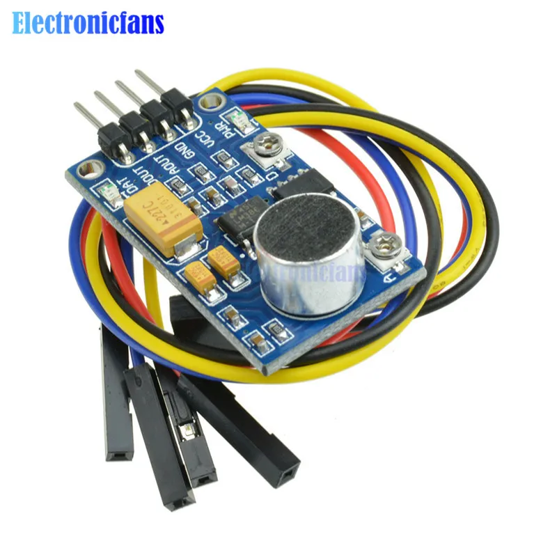 Горячая Распродажа модуль обнаружения звука звуковой датчик голосовой детектор