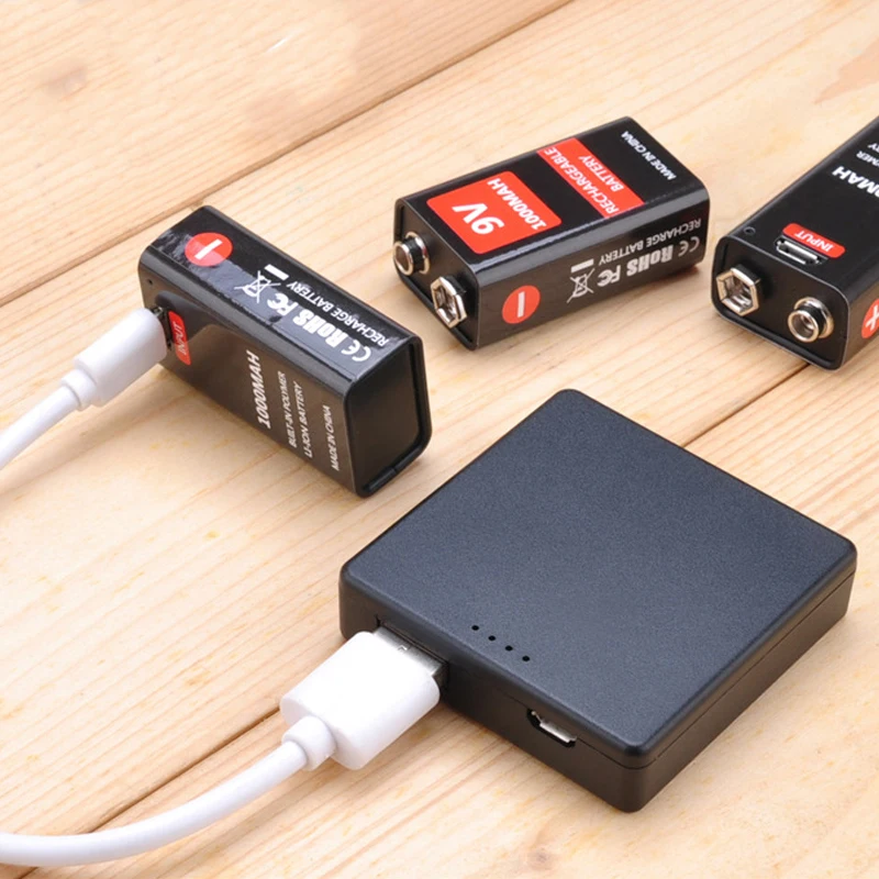 9V 1000 мА/ч, литий-ионный аккумулятор 6F22 USB аккумуляторная батарея детектор игрушка аккумуляторная батарея