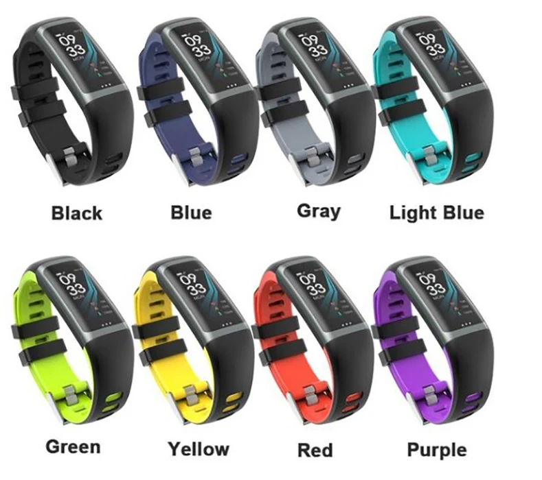 

Smart Bracelet IP67 Waterproof Heart Rate Blood Pressure Oxygen Fitness Bracelet Multi Sport Mode Smart Wristband Smart band