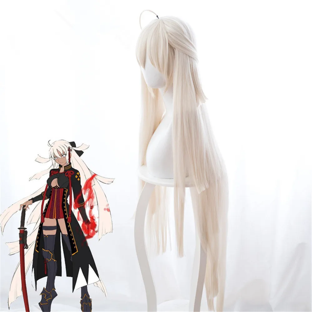 Tohsaka Rin парик для косплея Fate Grand Order/Fate Stay Night волосы 60 см волнистые синтетические