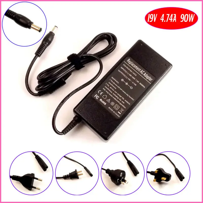 

19V 4.74A 90W Laptop Ac Adapter Charger for Lenovo V60 V370 V450 V460 V470 V550 V560 V475 V470A E360 E390 E420