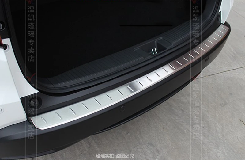 Для Honda HRV HR-V Vezel 2014 2015 2016 Нержавеющая сталь внешний Задний Бампер Подоконник