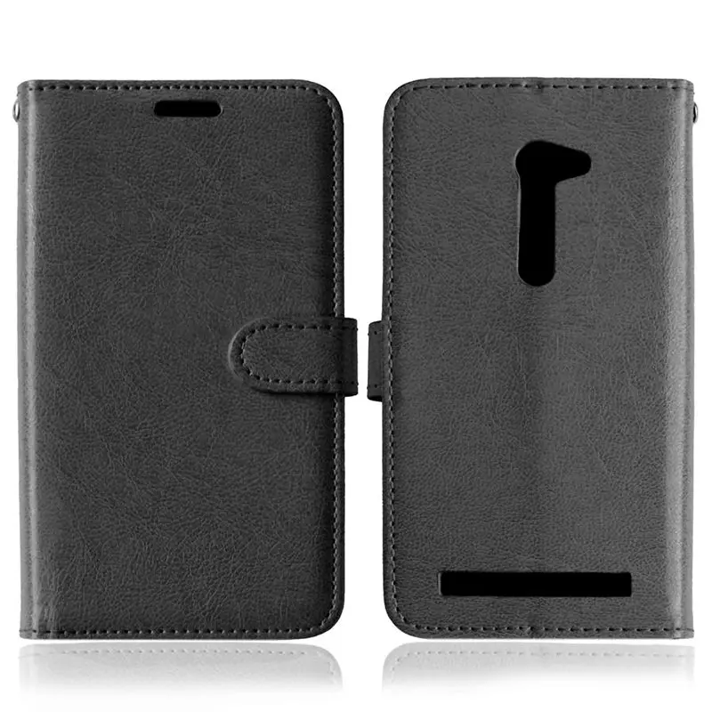 Asus Zenfone 2 ZE500CL Case Cover 5.0 Wallet PU Leather Phone For 2E Z00D Flip | Мобильные телефоны и аксессуары