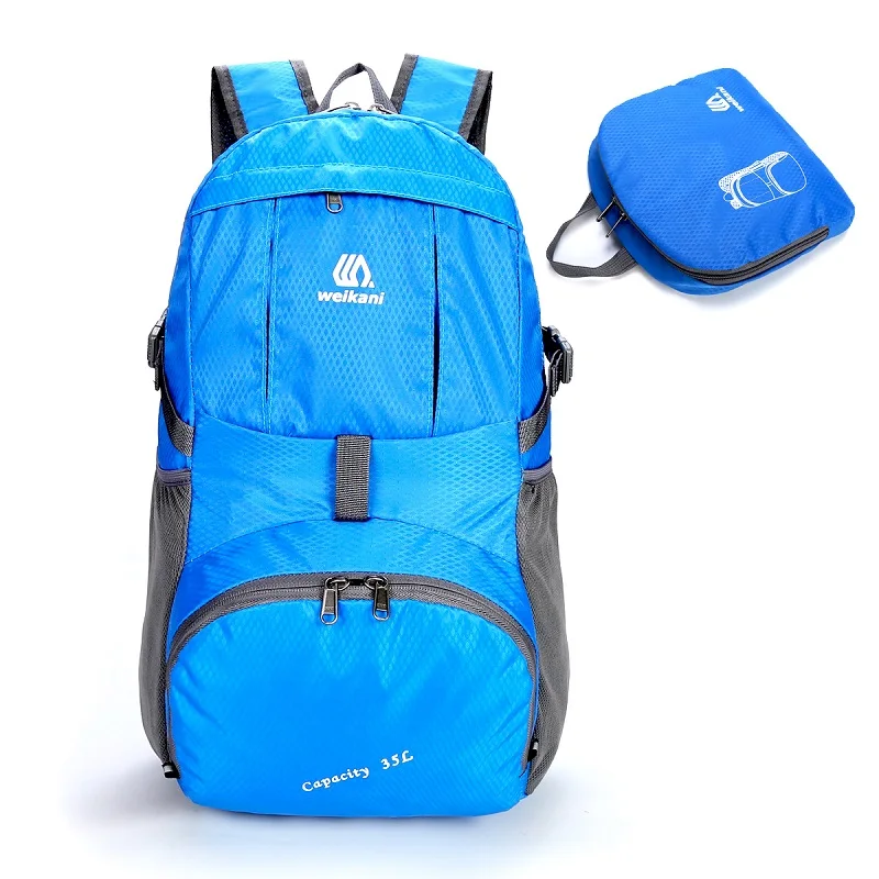 Легкий рюкзак 35Л водонепроницаемые Рюкзаки прочный дорожный походный для отдыха