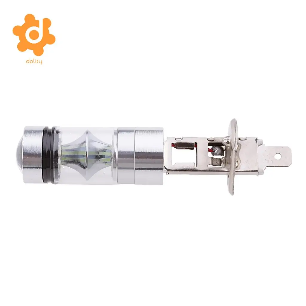 2 шт. H1 20-SMD светодиодный 100 Вт 8000 к автомобильный противотуманный DRL светильник для