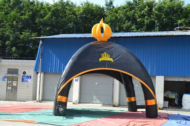 Маленькая черная надувная палатка для шоу пикника улицы индивидуальная 2019 |